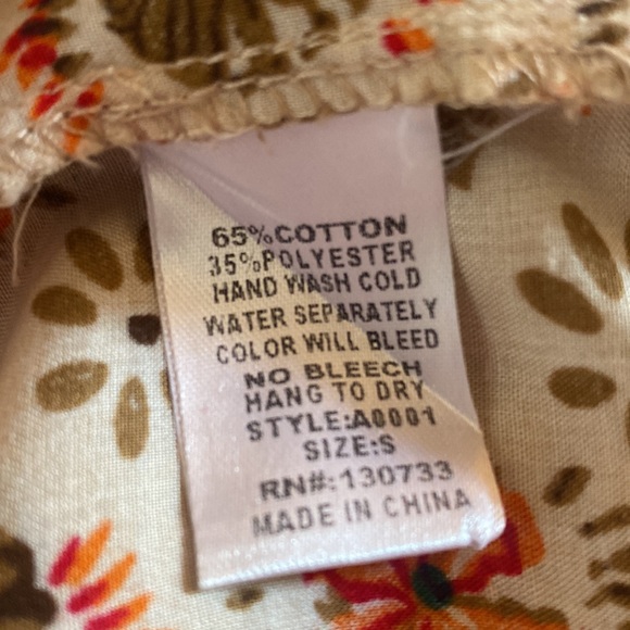 Umgee Button Front Aztec Print Dress Size S Great Condition! - Picture 10 of 11